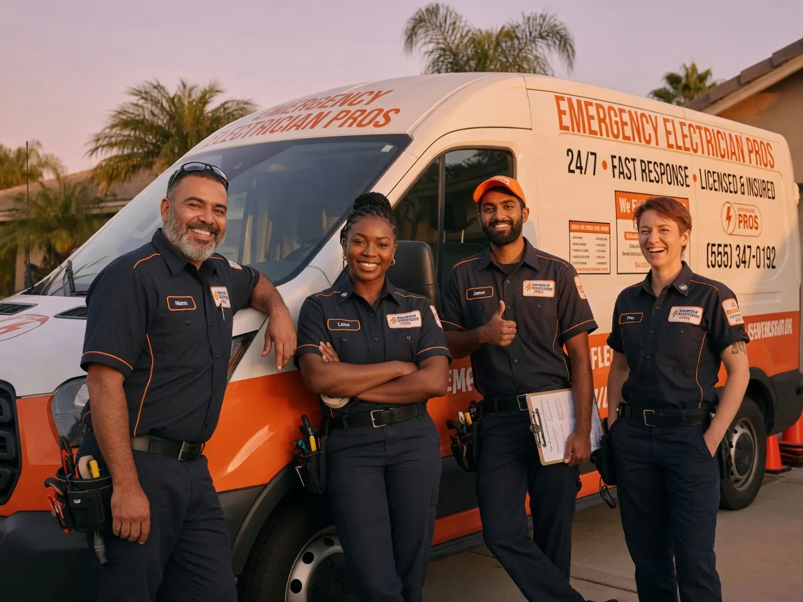 Emergency Electrician company in Knickerbocker, TX